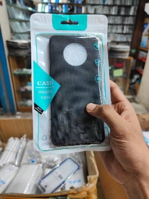 Picture of For One Plus 7T Case Silicone Matte Carbon Fiber Back Cover -Back Cover