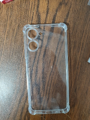Picture of transparent back cover for Realme 10 Pro