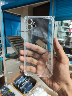 Picture of for nothing phone 1 soft clear transparent  back cover