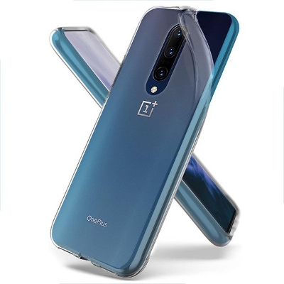 Picture of for one plus 7 pro  soft clear transparent  back cover