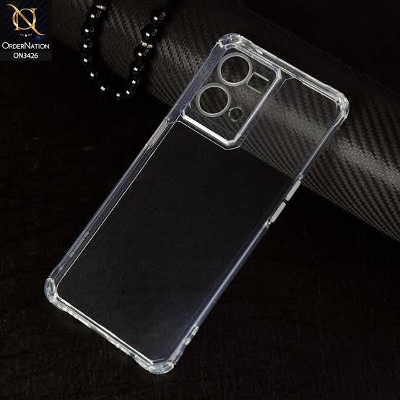 Picture of for oppo f21 pro 4g soft clear transparent back cover