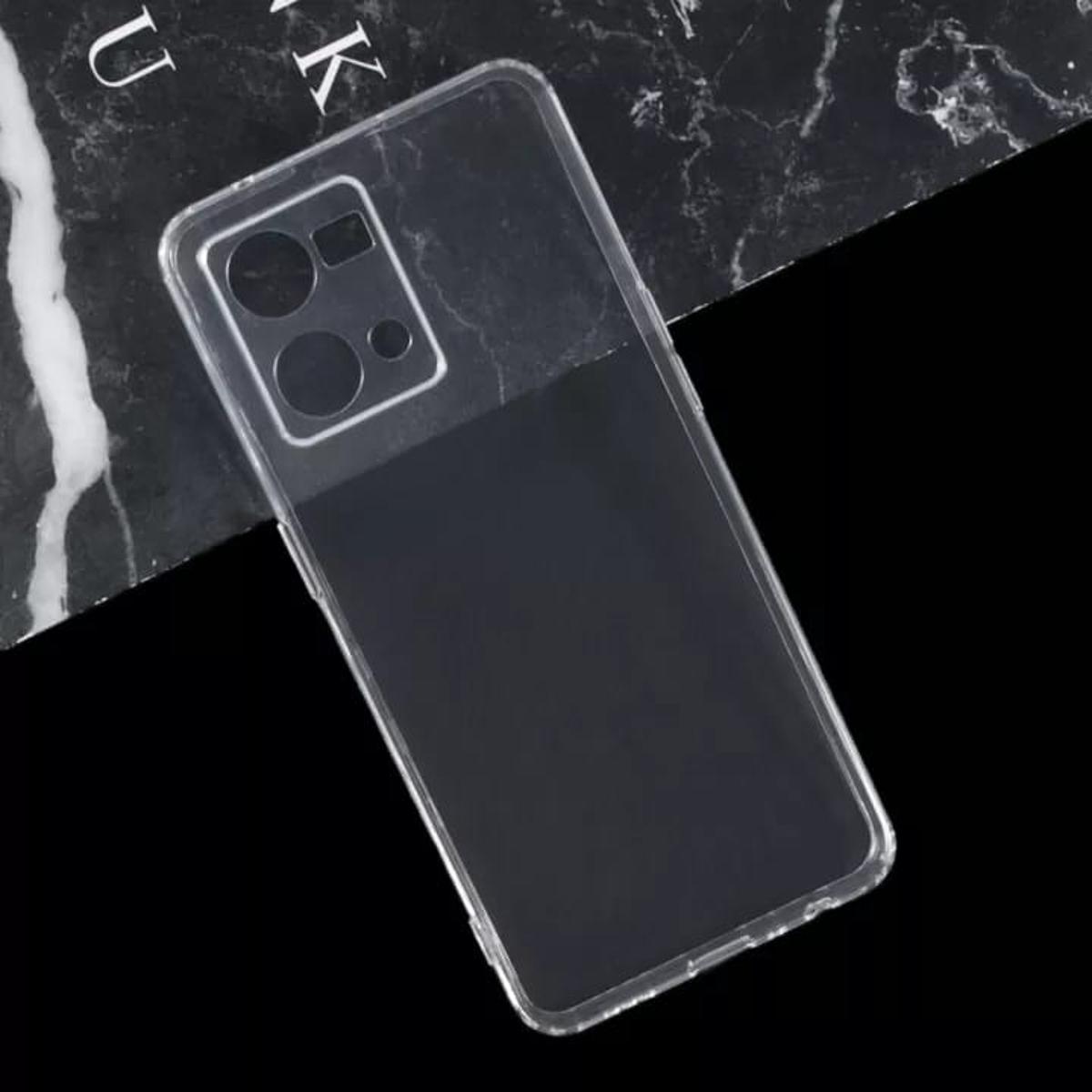 Picture of for oppo f21 pro 4g soft clear transparent back cover