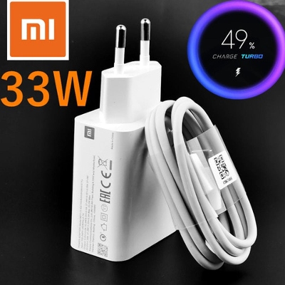 Picture of Mi 33Wquick Charge 3.0 Fast Charger Adapter Usb To Type-C For Mi 10 Pro/9 Pro/Redmi Note 8/Note 7/K20/K30/Pro Mix 3/Max 3 - Charger