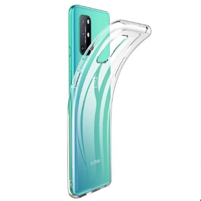 Picture of for one plus 9r / one plus 8t soft clear transparent back cover