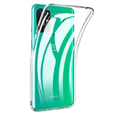 Picture of for one plus 9r / one plus 8t soft clear transparent back cover