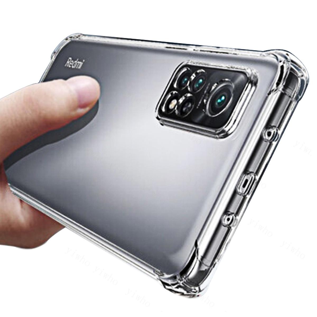 Picture of transparent back cover for redmi note 11 pro 4g / note 11 po plus 5g