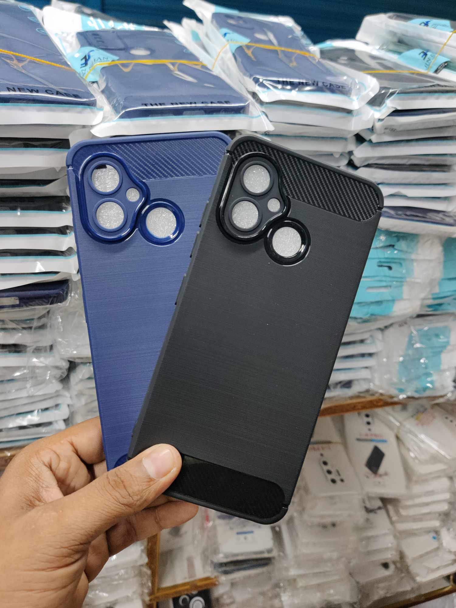Picture of for symphony g26 New Generation Spigen Silicone Fit Designed Soft Gel Rubber Shockproof Back Case Phone Back Cover Case