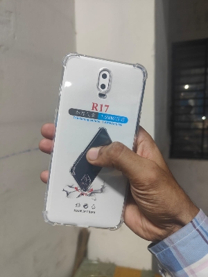 Picture of for oopo r17 transparent back cover