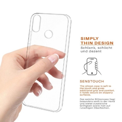 Picture of Transparent Back Cover For Huawei y9 2019