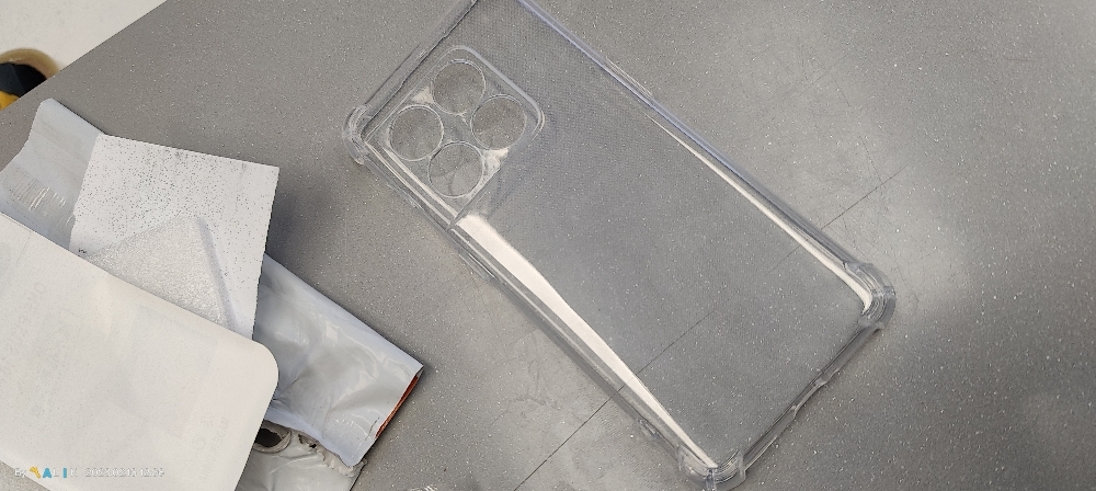 Picture of Oneplus 10 Pro/ 1+ 10 Pro Transparent soft TPU Case Silicone Antishock Air cushions Drop Resistance Back Cover