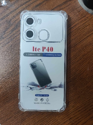 Picture of FOR ITEL P40   Break proof/ Shock proof Transparent clear TPU back case