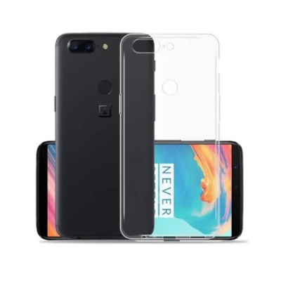 Picture of for one plus 5t  soft clear transparent  back cover