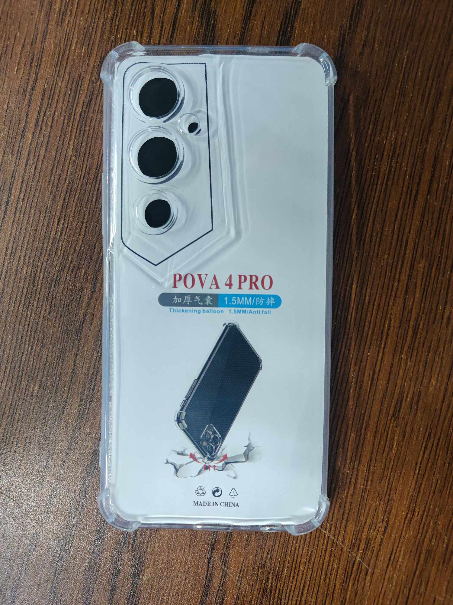 Picture of for tecno pova 4 pro soft clear transparent back cover