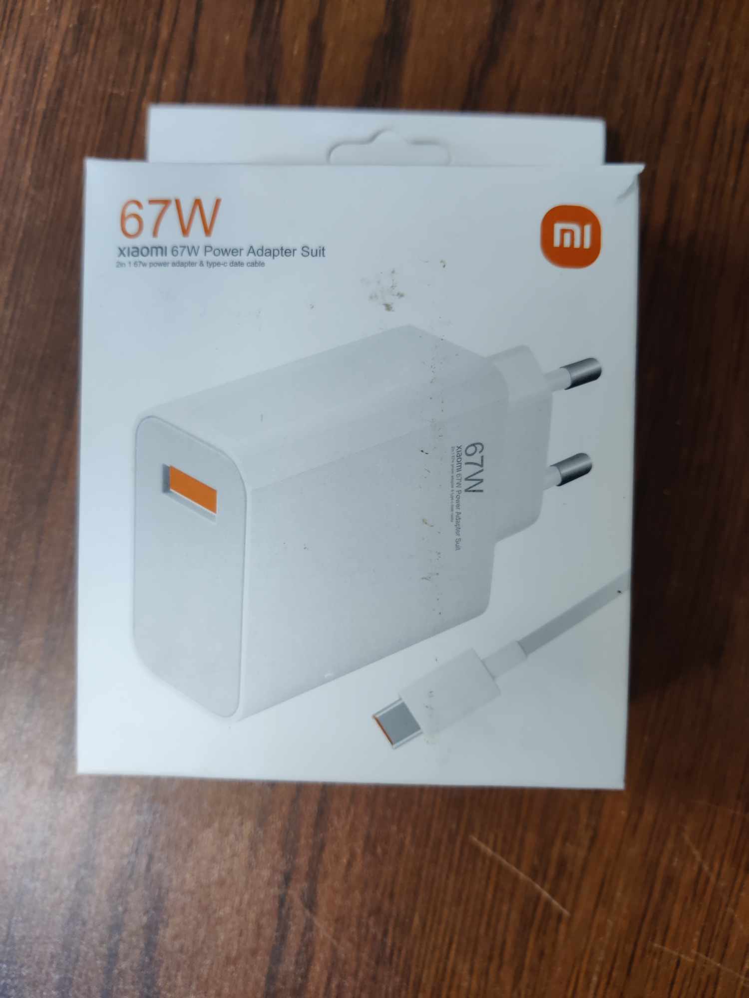 Picture of 67W Fast Charger Power Adapter Suit For Redmi Xiaomi Mi (Type C)