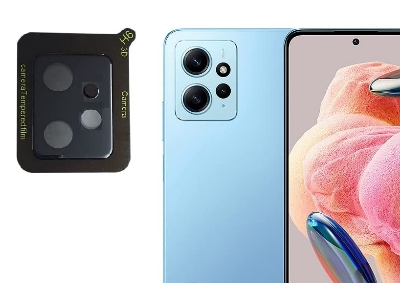 Picture of For redmi note 12 4g Shield Latest Generation Curvy Border Glass Membrane HD Tempered Glass Camera Full Lens ProtectOri