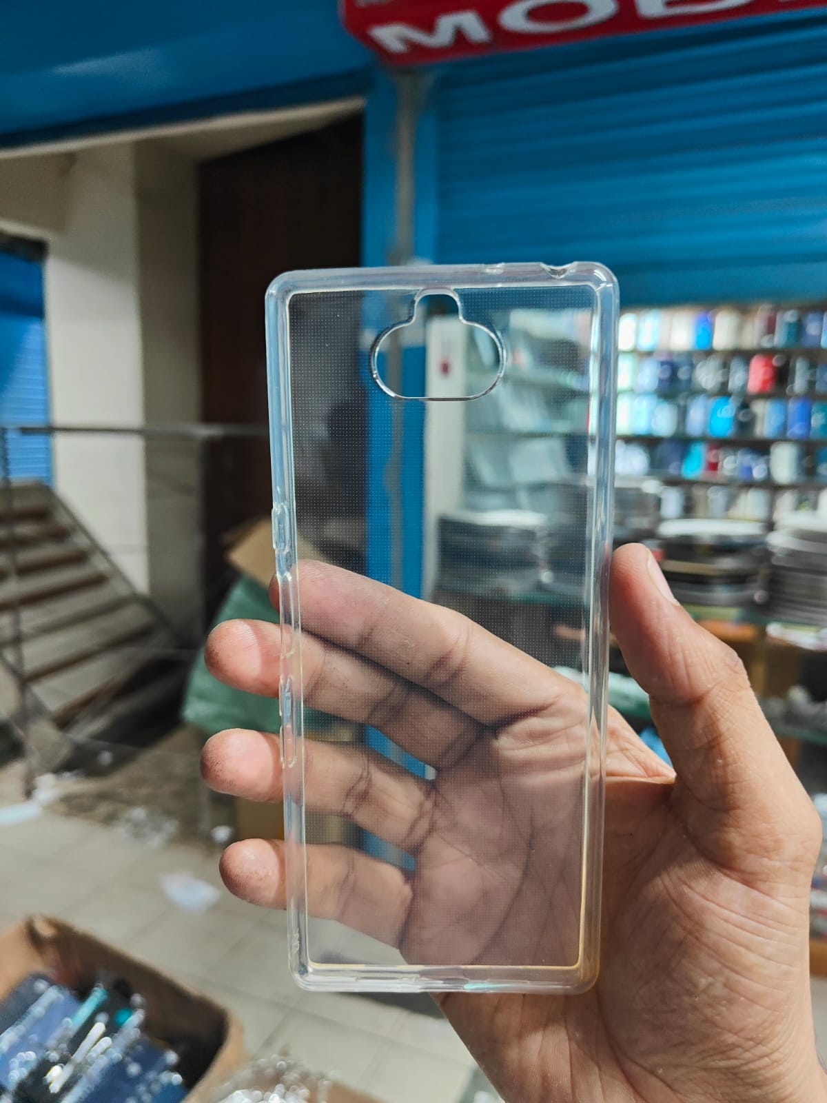 Picture of for sony xperia 10 soft clear transparent  back cover