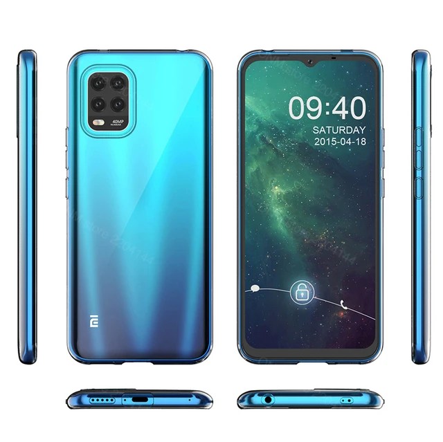 Picture of Transparent Back Cover For Xiaomi Mi 10 Lite 5G