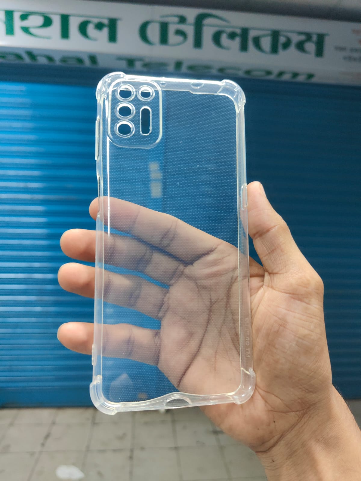 Picture of FOR MOTOROLA G9+ Break proof/ Shock proof Transparent clear TPU back case