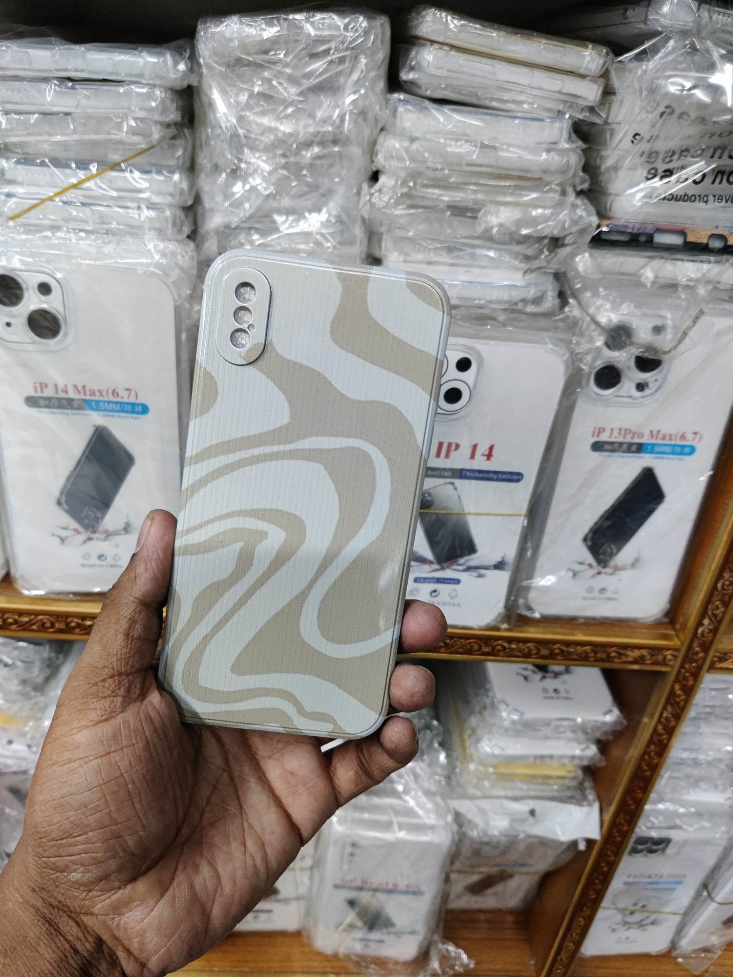 Picture of for iphone x/xs silicone customized back cover -Back Cover