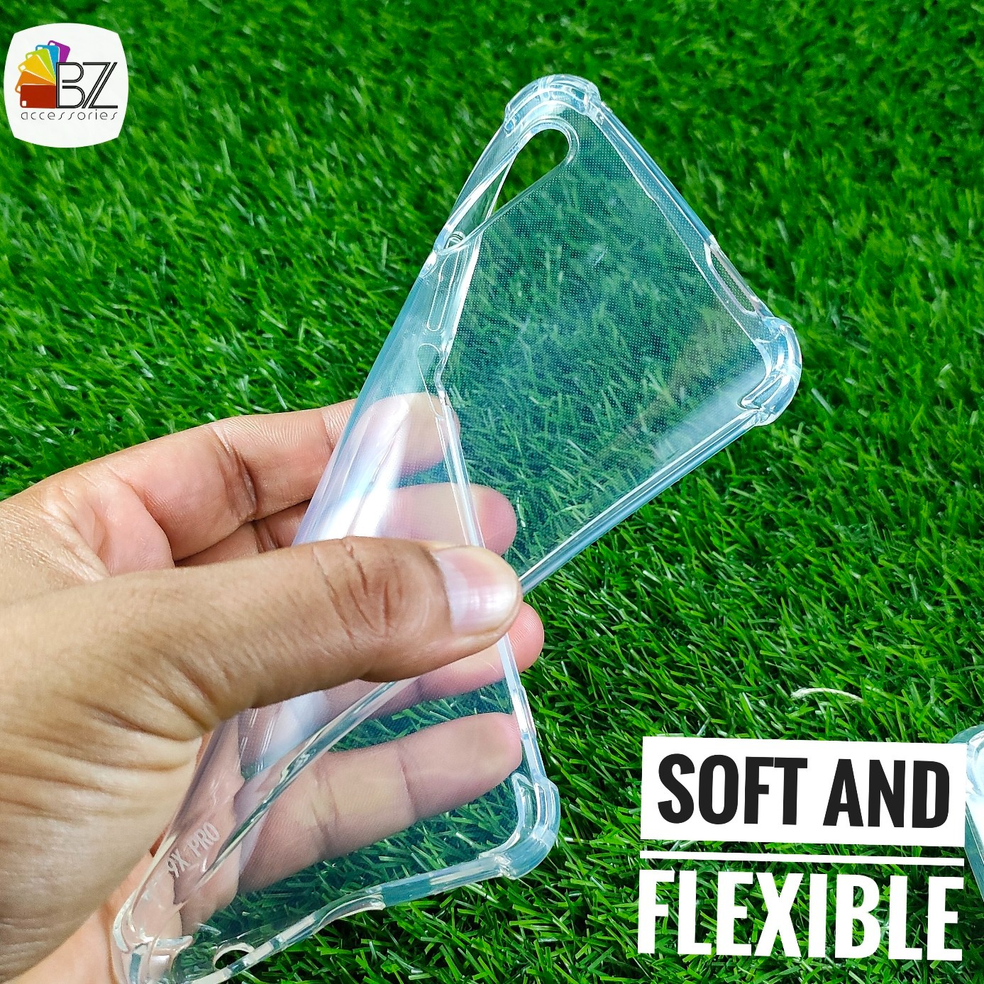 Picture of Huawei Y9s / Huawei Honor 9x Pro Soft Silicone Back Cover TPU Transparent Case With Camera Protection