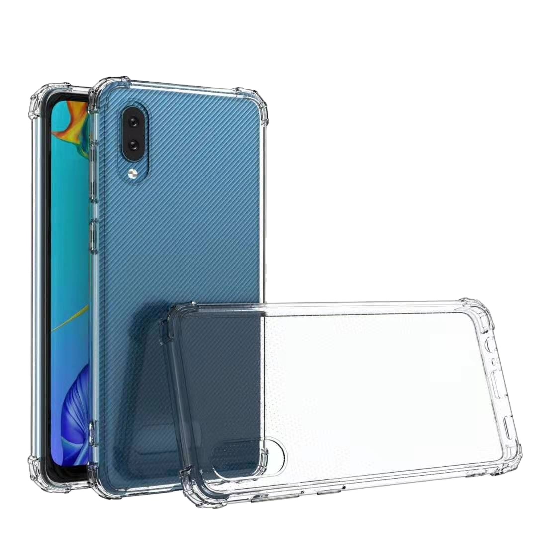 Picture of Samsung Galaxy A02 Soft Shock Proof Jelly Back Cover Transparent