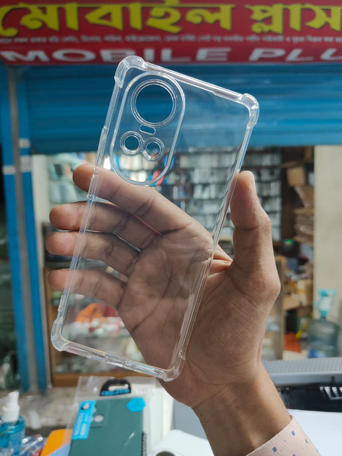 Picture of Transparent Back Cover For Oppo Reno 10 Pro/Oppo Reno 10 5G