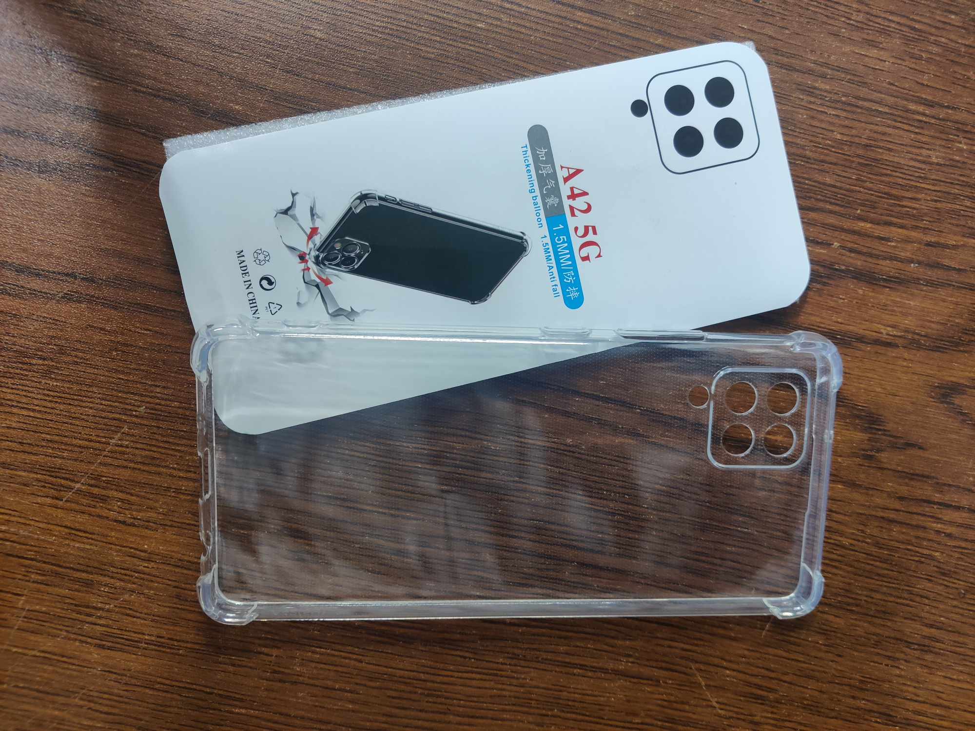 Picture of FOR SAMSUNG GALAXY A42 5G SOFT CLEAR TRANSPARENT BACK COVER
