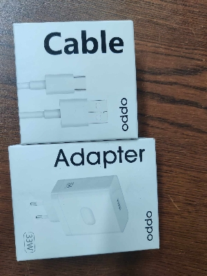 Picture of 33W Supervooc Charger Fast Charging Adapter Type C Cable For OPPO