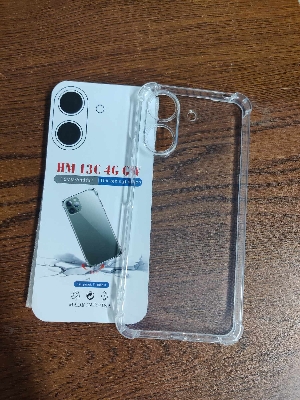 Picture of CLEAR TRANSPARENT BACK COVER FOR REDMI 13C 4G REDMI 13C BACK COVER