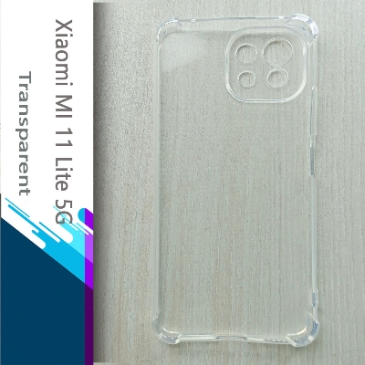 Picture of For Xiaomi Mi 11 Lite/ Mi 11 Lite 5G NE Camera Protection Premium Silicone Case Crystal Clear Soft TPU Ultra-Thin Transparent Flexible Protective Mobile Phone Back Cover