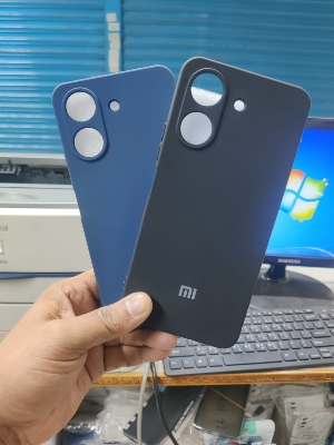 Picture of For Xiaomi Redmi 13C / Poco C65 Case Liquid Silicone Matte Soft Camera Protection Cover For Xiaomi Redmi 13C / Poco C65 Phone Cases