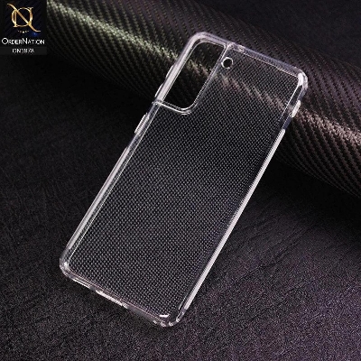 Picture of Samsung Galaxy S21 FE 5G Premium Silicone Case Crystal Clear Soft TPU Ultra-Thin Transparent Flexible Protective Mobile Phone Back Cover - Phone Back Cover