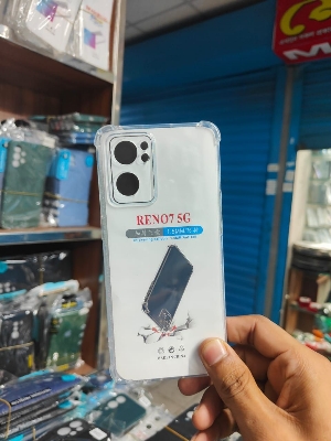 Picture of For Oppo Reno 7 5G Clear transparent back cover
