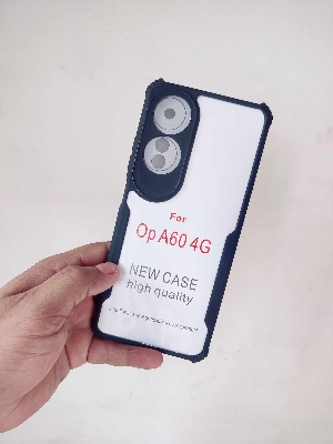 Picture of For Oppo A60 4G Edge-Reinforced Shockproof Cushion xundd Back Clear Hybrid Transparent Hard Cover Casing