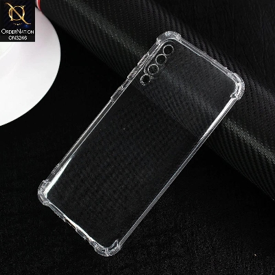 Picture of Samsung Galaxy A50/A50s/A30s Camera Protection Premium Silicone Case Crystal Clear Soft TPU Ultra-Thin Transparent Flexible Protective Mobile Phone Back Cover