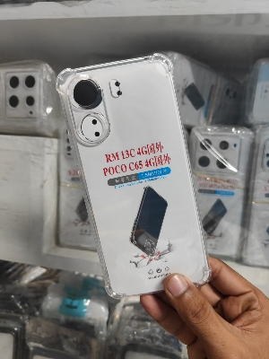 Picture of Xiaomi Redmi 13c(4G)/poco C65 (4G) Soft Transparent Shockproof Tpu Back Case/Cover Water Colour