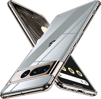 Picture of Google pixel 7 /pixel 7 pro / pixel 7a Transparent Soft Flexible Clear TPU Back Case Cover