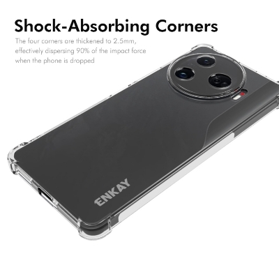 Picture of For Tecno Camon 30 Pro 5G 2.5mm Anti-slip Clear Acrylic Hybrid TPU Phone Case(Transparent)