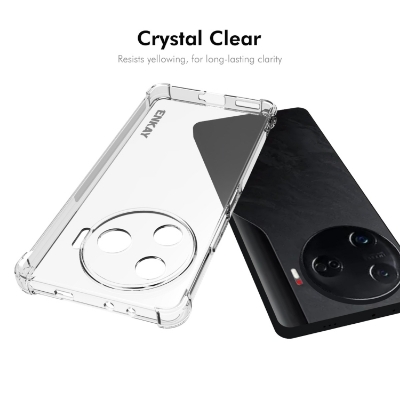 Picture of For Tecno Camon 30 Pro 5G 2.5mm Anti-slip Clear Acrylic Hybrid TPU Phone Case(Transparent)