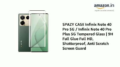 Picture of Infinix Note 40 Pro 5G / Infinix Note 40 Pro Plus 5G Tempered Glass | 9H Full Glue Full HD, Shatterproof, Anti Scratch Screen Guard