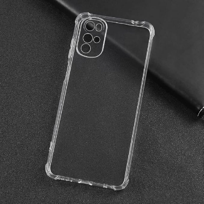 Picture of Motorola Moto G22/Motorola Moto E22 Premium Silicone Case Crystal Clear Soft TPU Ultra-Thin Transparent Flexible Protective Mobile Phone Back Cover