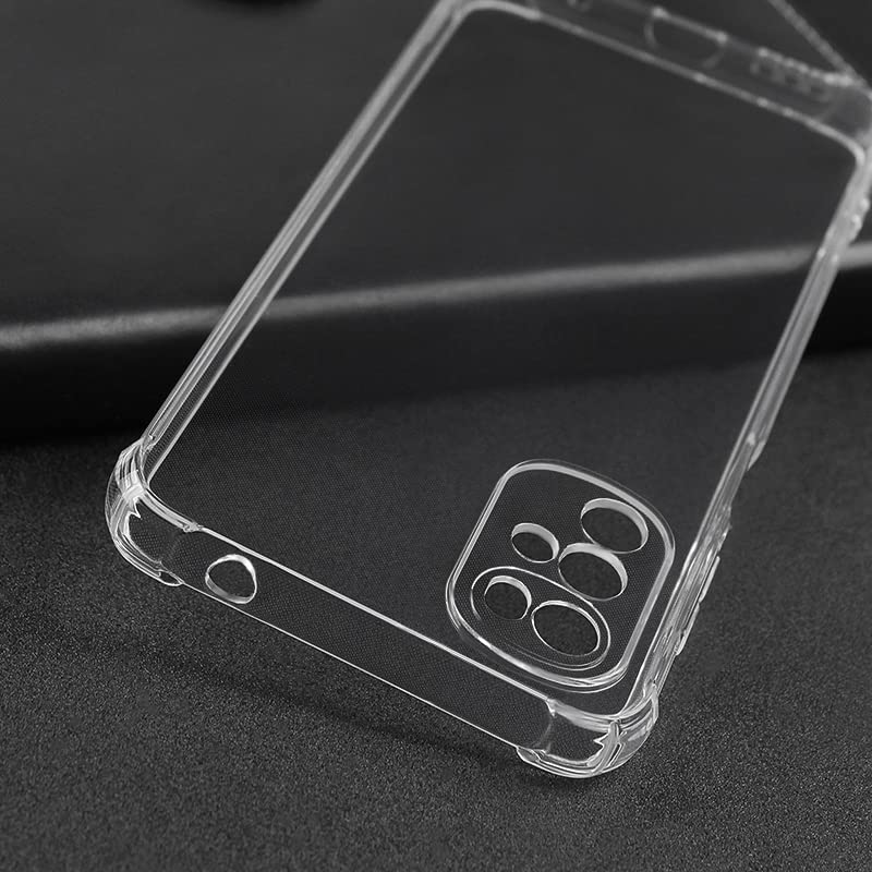 Picture of Motorola Moto G22/Motorola Moto E22 Premium Silicone Case Crystal Clear Soft TPU Ultra-Thin Transparent Flexible Protective Mobile Phone Back Cover