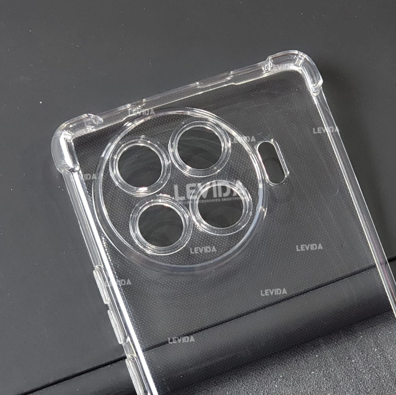Picture of For Tecno Spark 20 Pro Plus 5G Shockproof TPU Bumper Clear Soft Silicone Acrylic Mobile Phone Case [ Pani Cover ] Back Cover