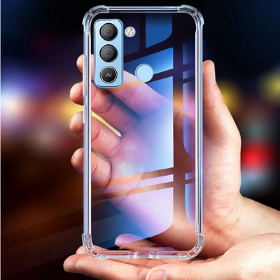 Picture of Air bag protection design ,full protective your phone Hybrid lightweight TPU layer make the phone good handing feel Ultra Thin Slim Transparent Clear Design