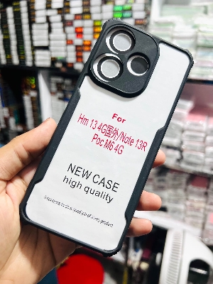 Picture of Redmi 13 4G/Note 13R/poco m6 4g Bamper protection premium back cover