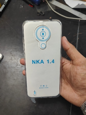 Picture of For Nokia 1.4 Luxury Crystal Clear Case Soft Silicone Shockproof Transparent Shell TPU Back Cover Nokia 1.4