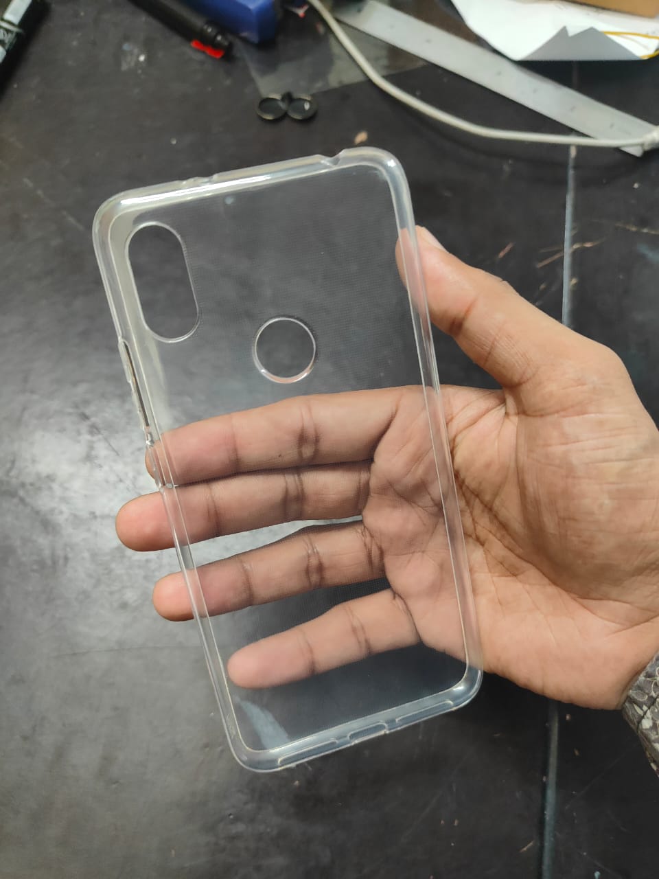 Picture of For Xiaomi Redmi S2 (Redmi Y2) Luxury Crystal Clear Case Soft Silicone Shockproof Transparent Shell TPU Back Cover Xiaomi Redmi S2 (Redmi Y2)