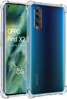 Picture of for oppo find x2 pro soft clear transparent back cover
