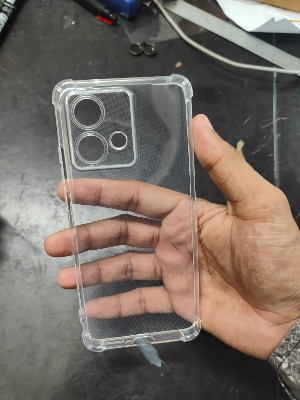Picture of For Motorola Edge 40 Neo Luxury Crystal Clear Case Soft Silicone Shockproof Transparent Shell TPU Back Cover 5Motorola Edge 40 Neo