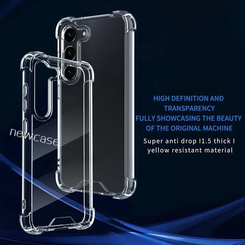 Picture of Silicone Transparent Clear Casing For Vivo Y100 4G 2024 VivoY100 Shell Shockproof TPU Soft Case Simple Fashion Straight Side Airbag Anti Drop Phone Case Back Cover